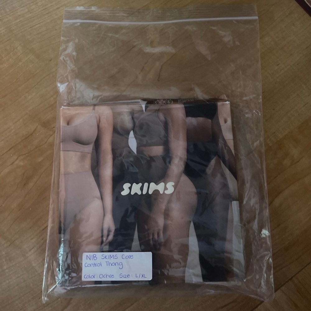 SKIMS Ochre Control Thong